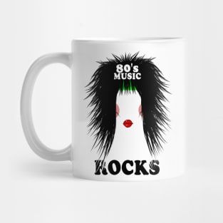 80s Music Rocks Mug